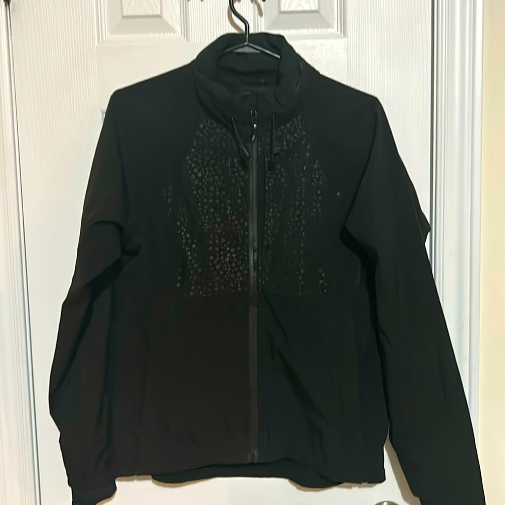 Black fila jacket